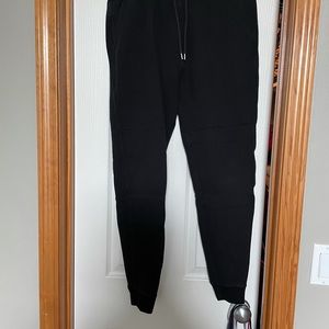 Black Abercrombie and Fitch joggers medium